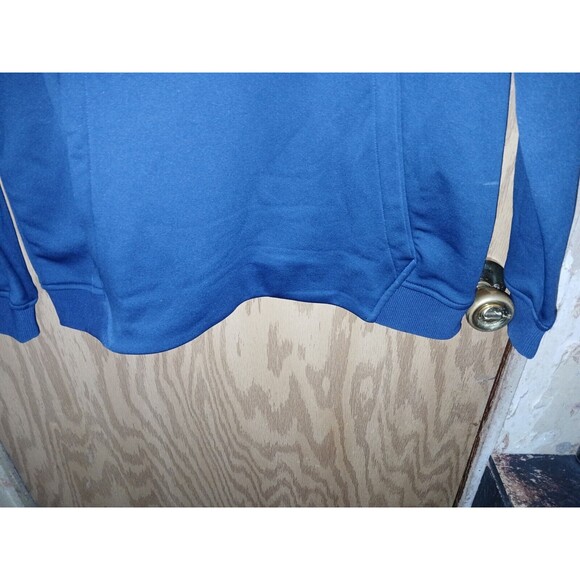 Under Armour Hoodie Loose Fit Cold Gear Blue Athletic Drawstrings Mens Sz Large - Picture 13 of 16